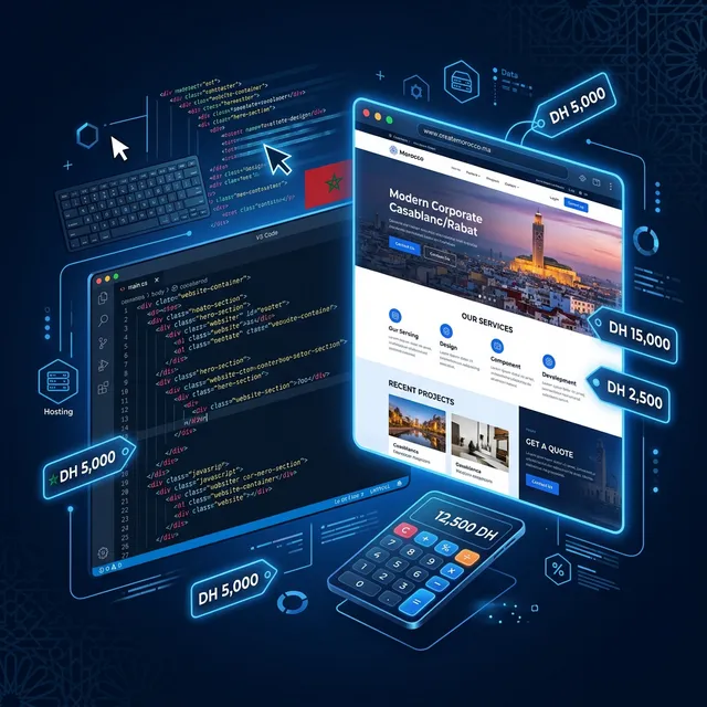 Prix Création Site Web Maroc : Tarifs 2026