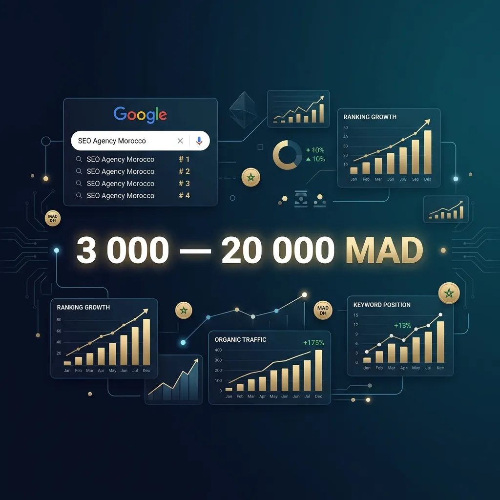 Prix SEO Maroc 2026 : Tarifs Agence et Freelance