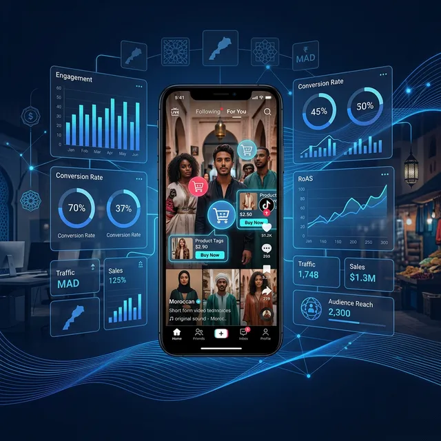 TikTok Ads pour l'E-commerce au Maroc