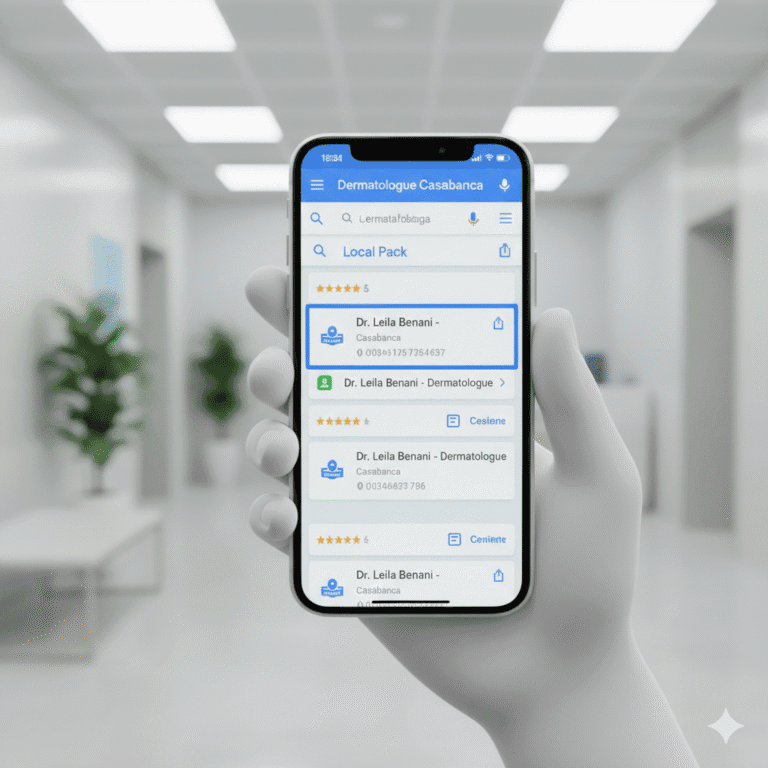 SEO local médecins